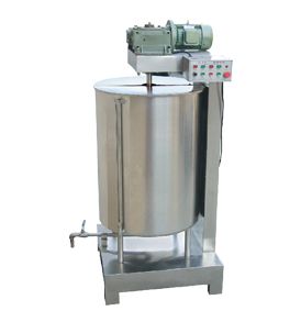 Vertical liquid mixer